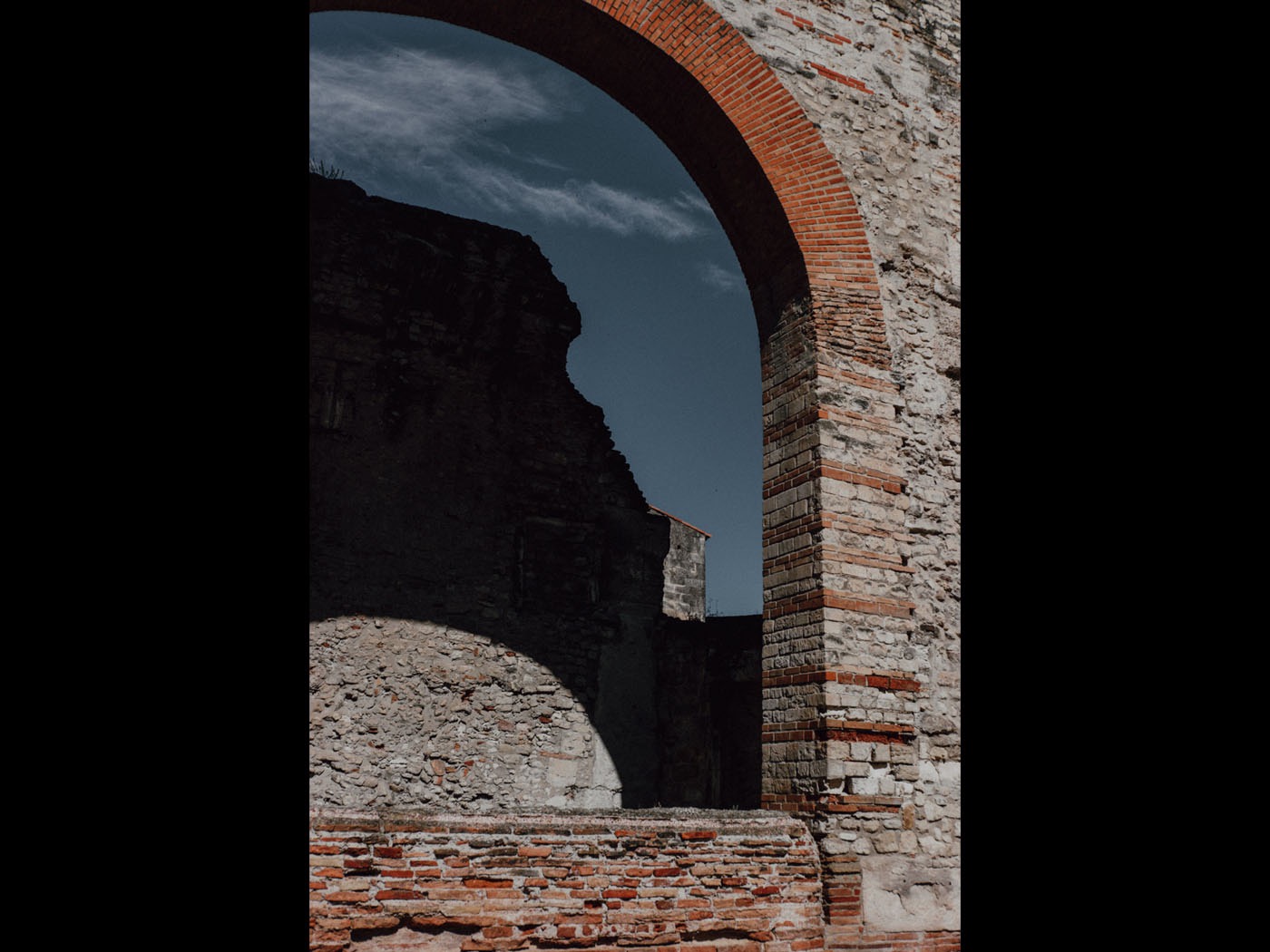 Arles, thermes de Constantin