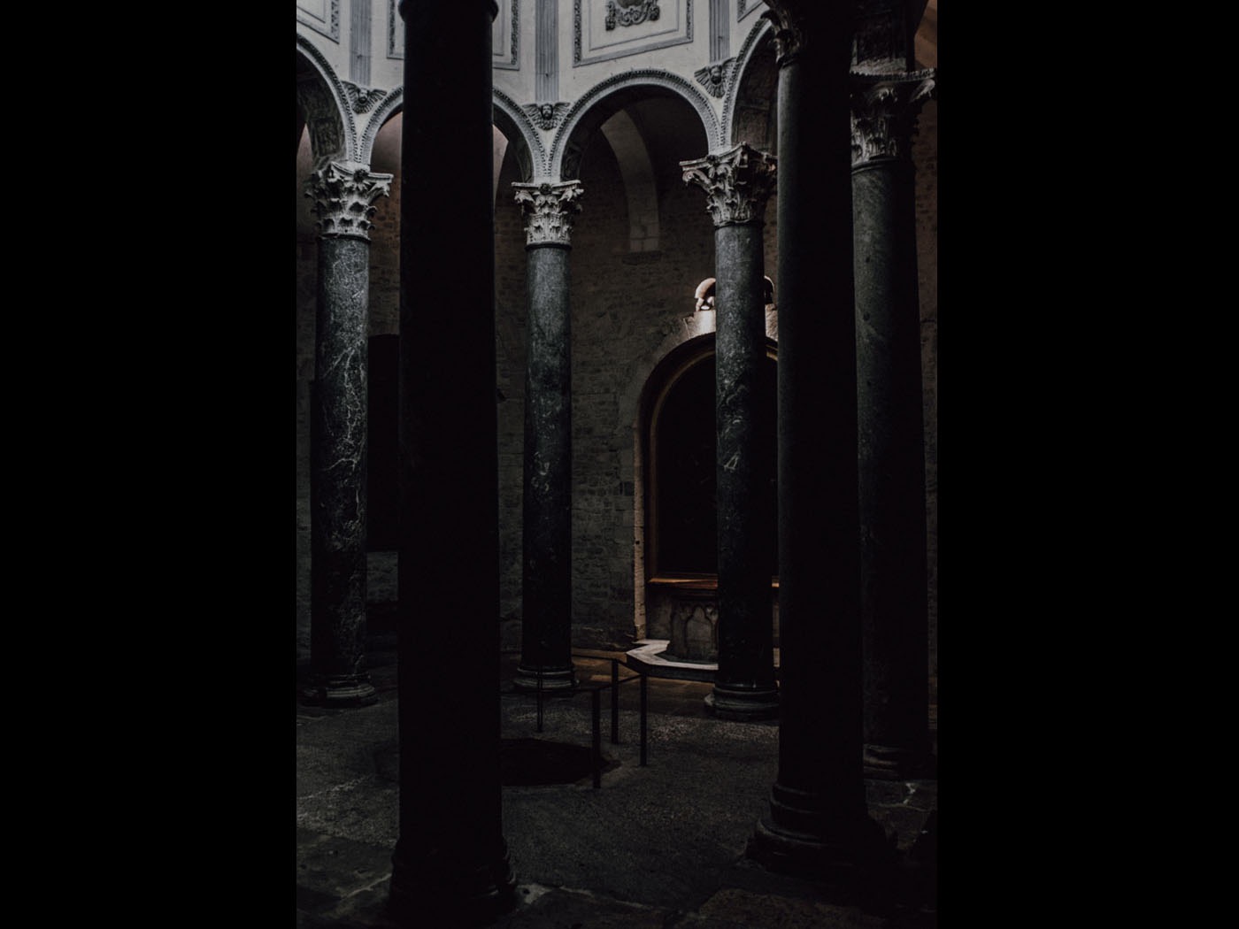 Baptistère antique, Aix en Provence